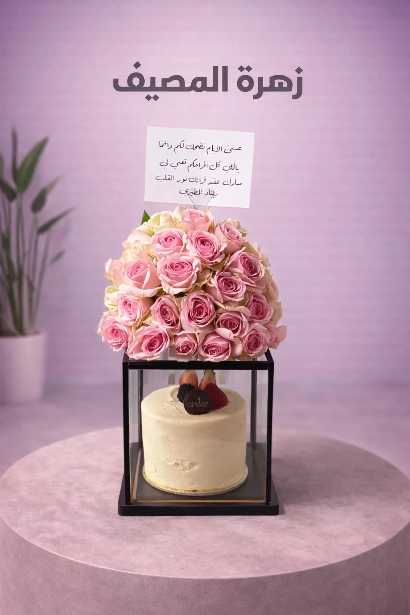 Transparent Box Arrangemnt 2