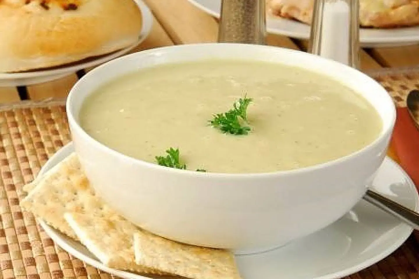 شوربة كريمة دجاج