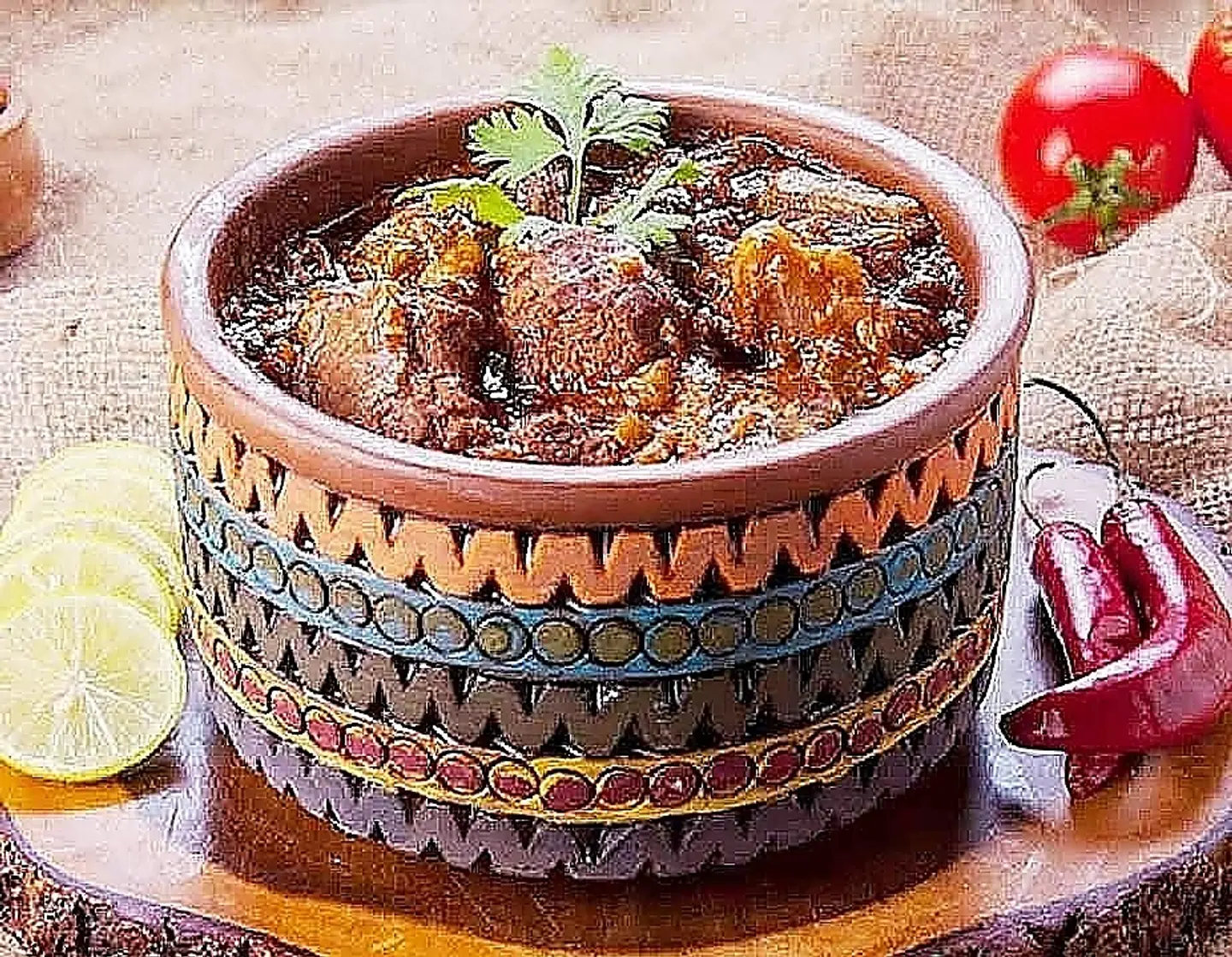 طواجن برام باللحم