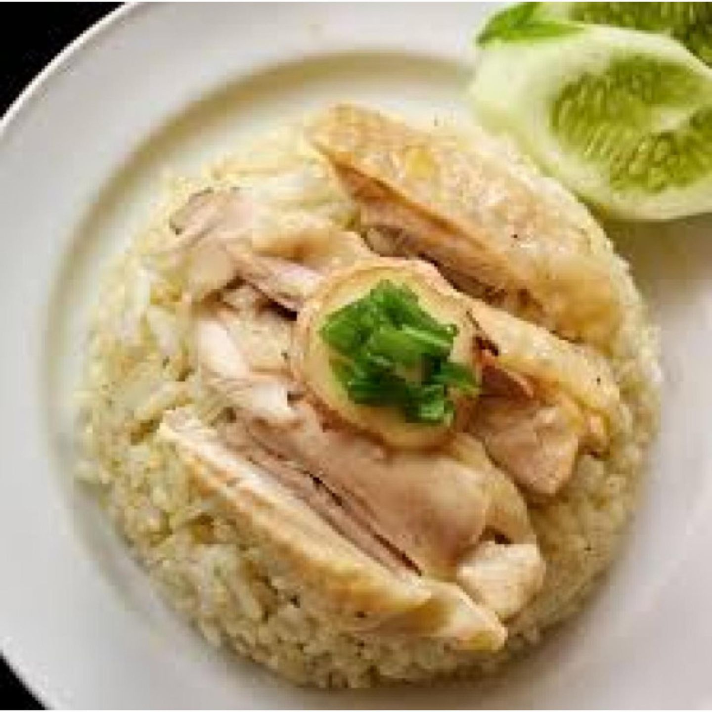 Whole Chicken Boiled With Rice