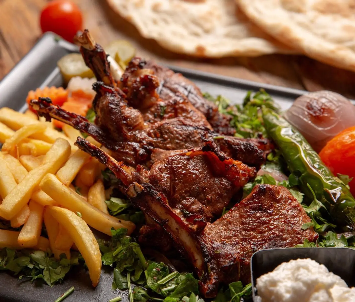 Mutton Ribs With Pulao