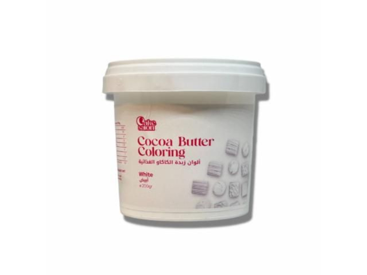 ألوان زبدة الكاكاو أبيض 200 جرام