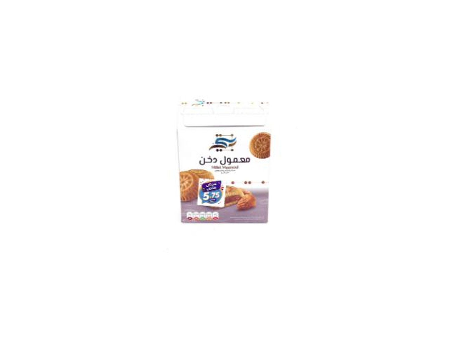 معمول بنتي دخن محشية بالتمر السعودي الفاخر