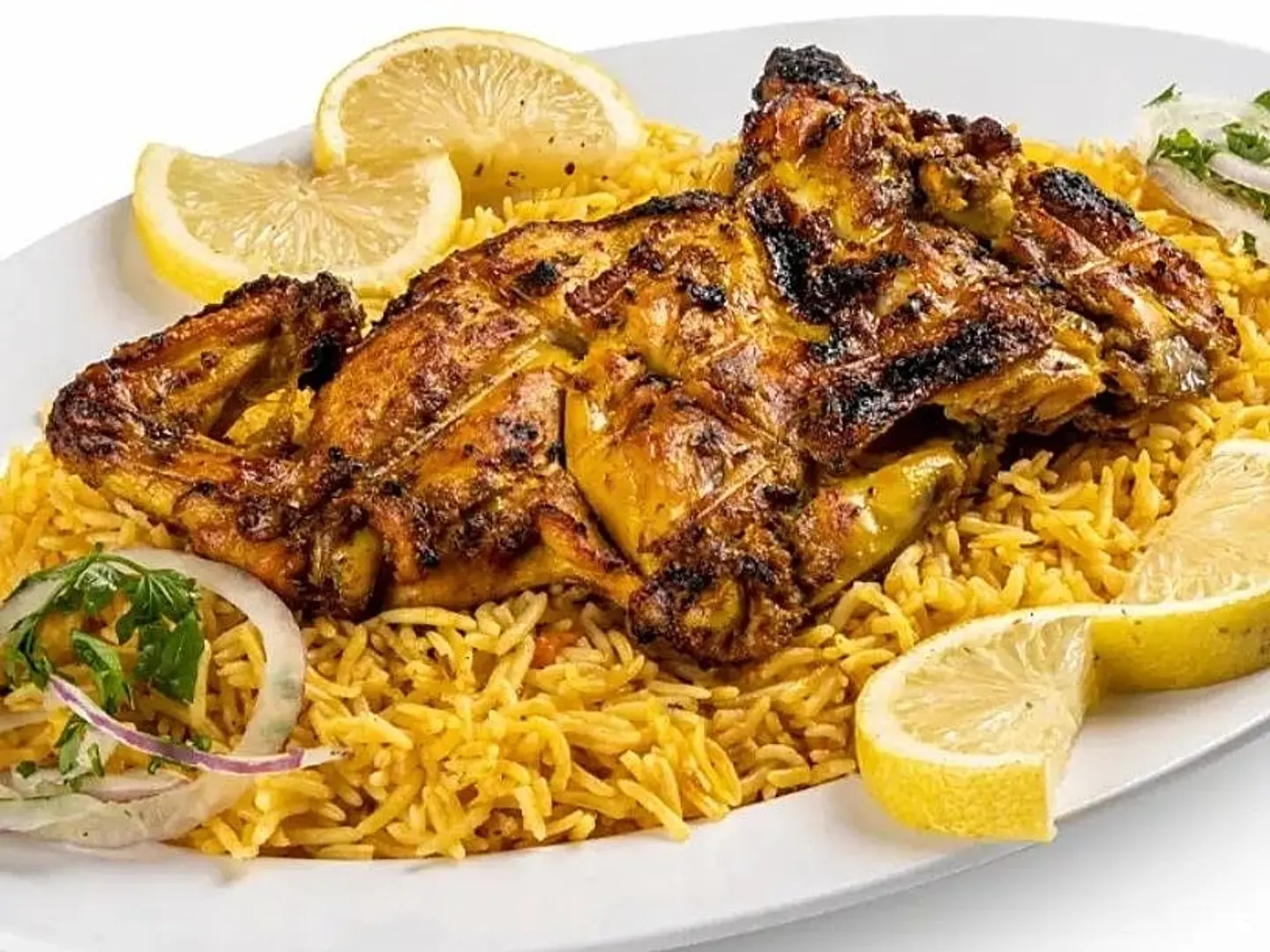 رز برياني نص ع الفحم