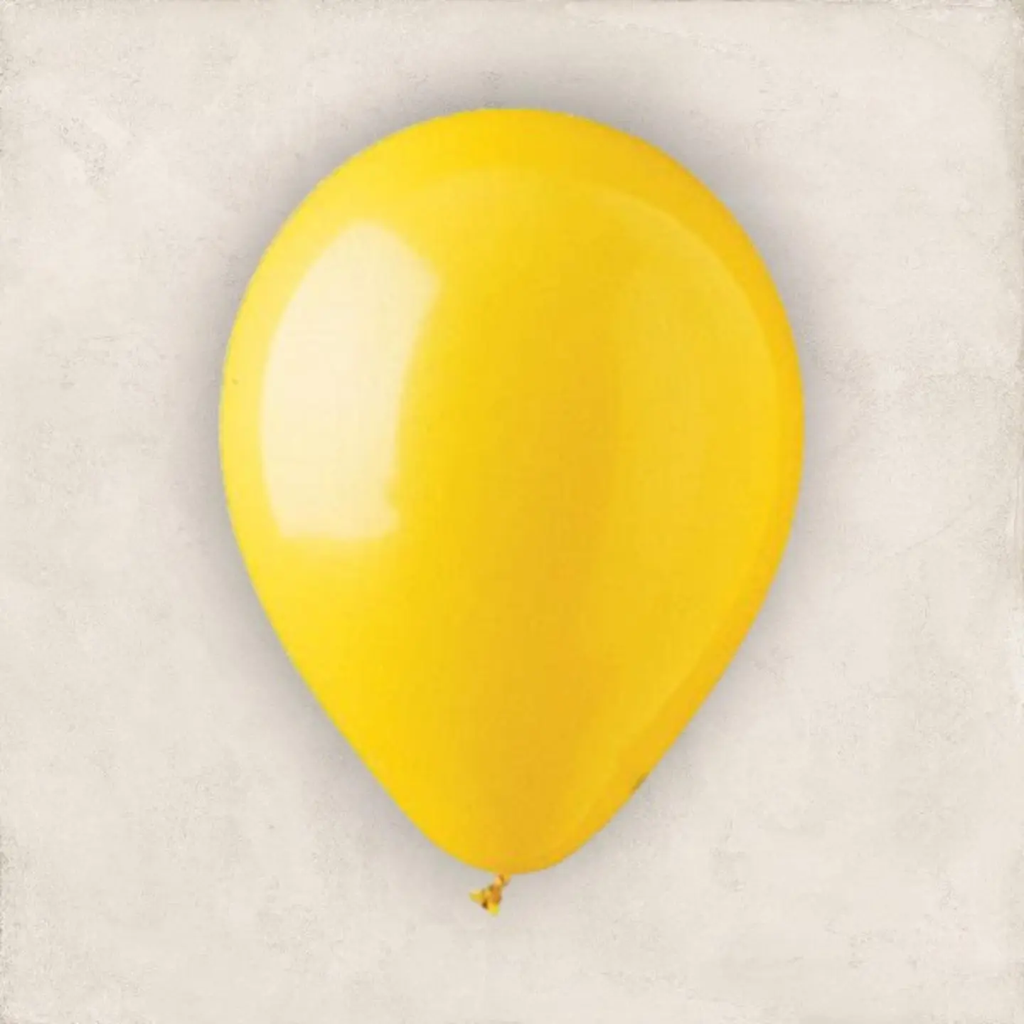 Yellow Helium Balloon