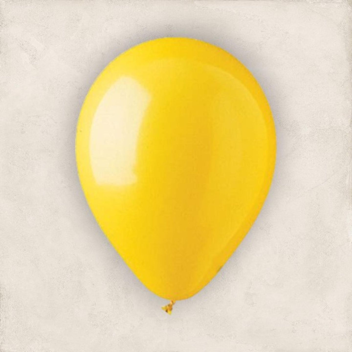 Yellow Helium Balloon