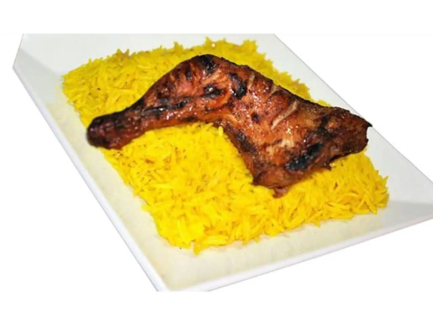 Quarter Charcoal Chicken With Rice
