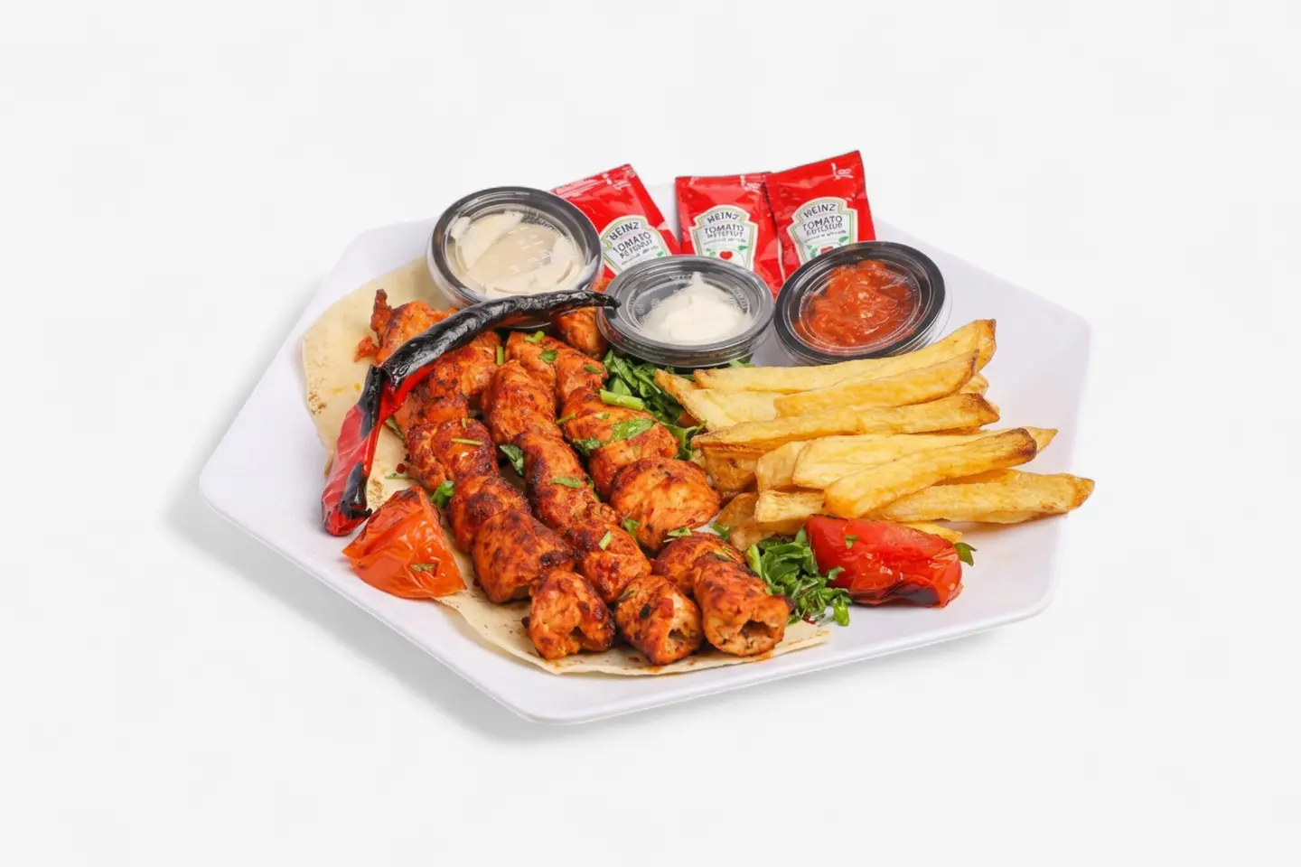 Shish Tawook Plate