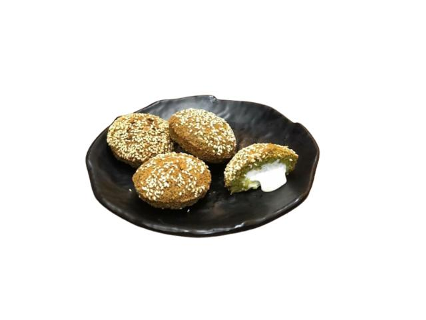 Falafel With Hummus And Cheese