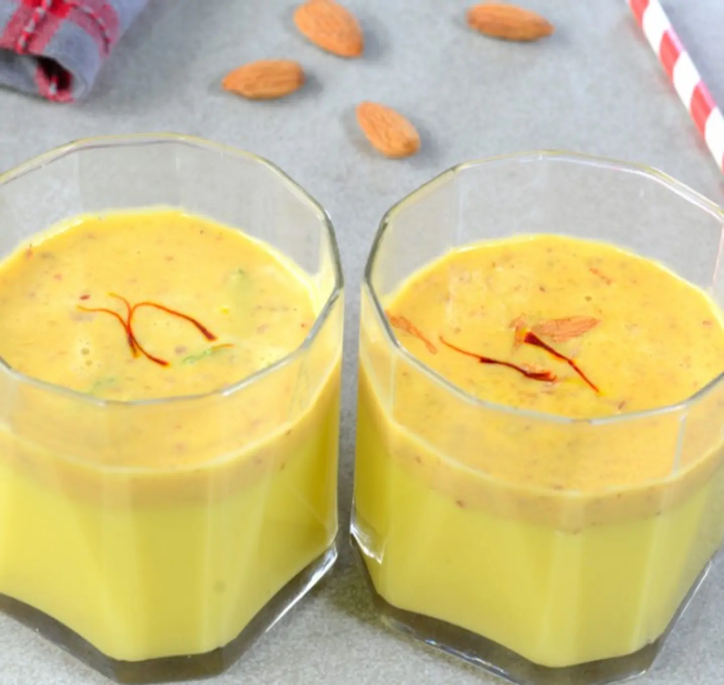 Saffron Custard