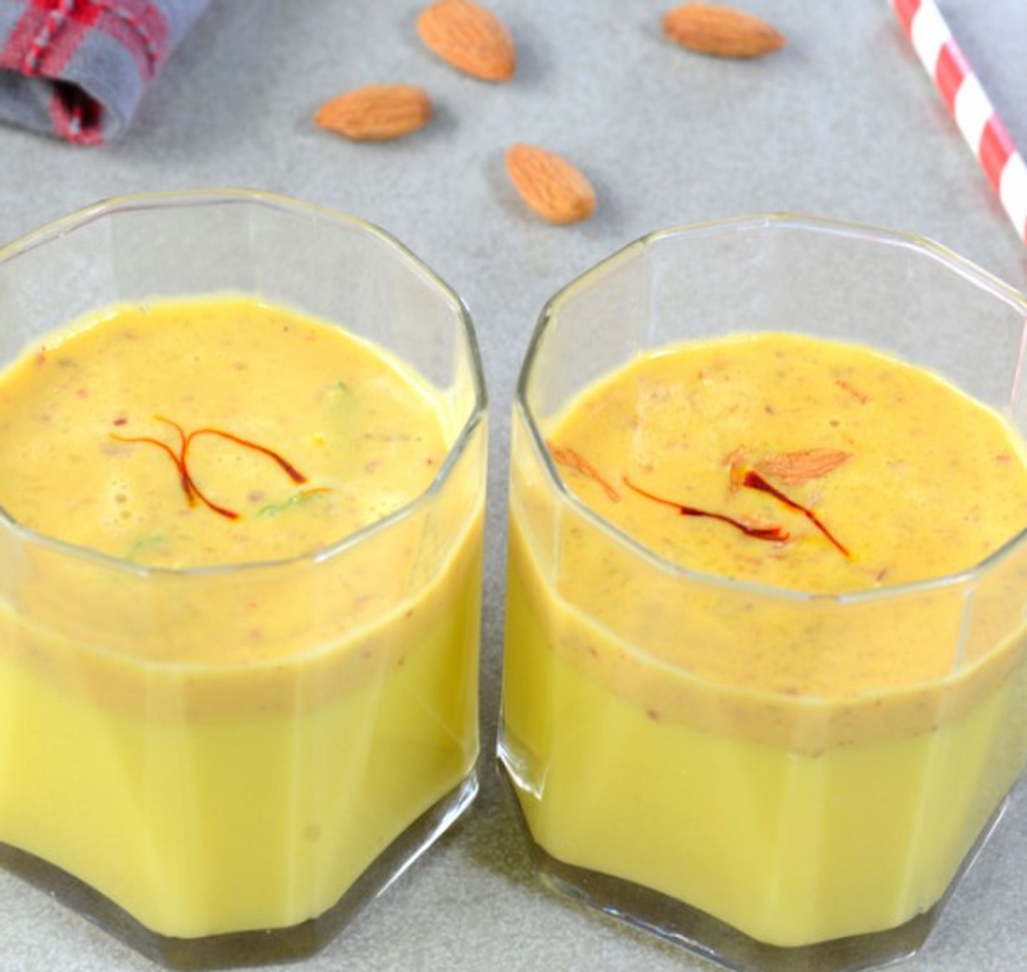 Saffron Custard