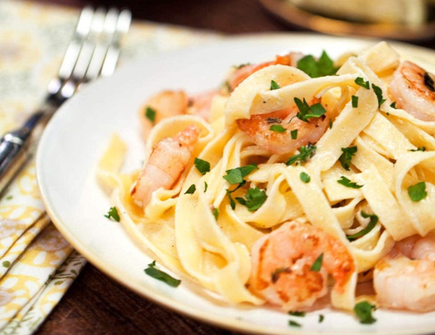 Shrimp Alfredo Pasta