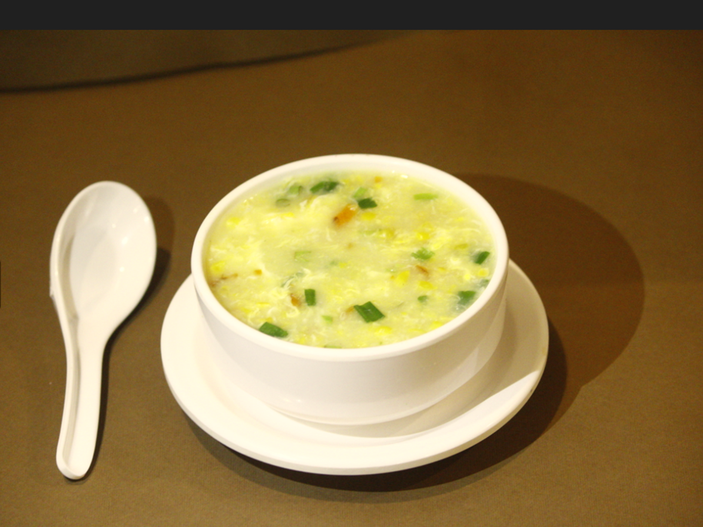 Sweet Corn Soup With Vegetables