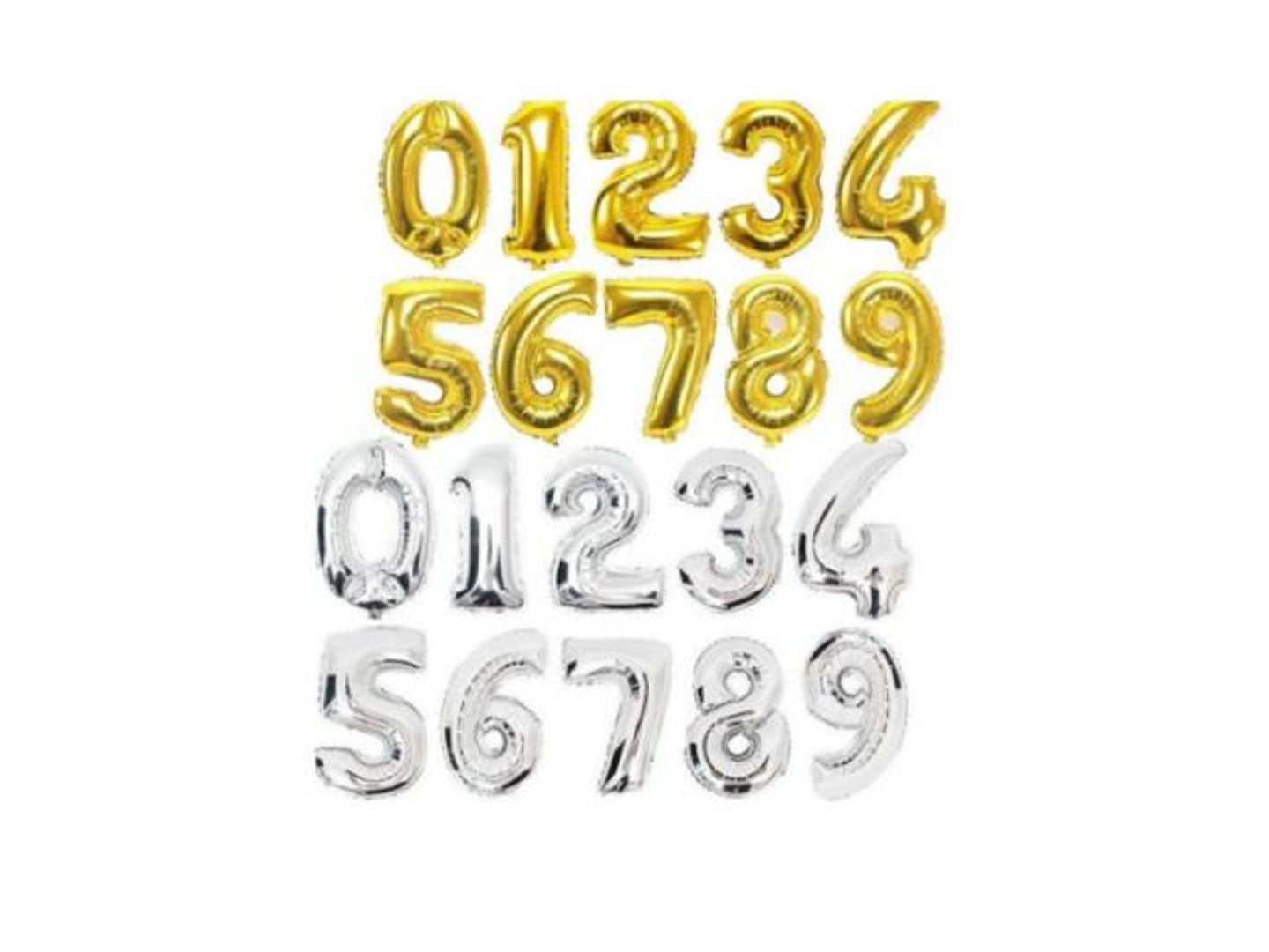 Helium Colored Numbers