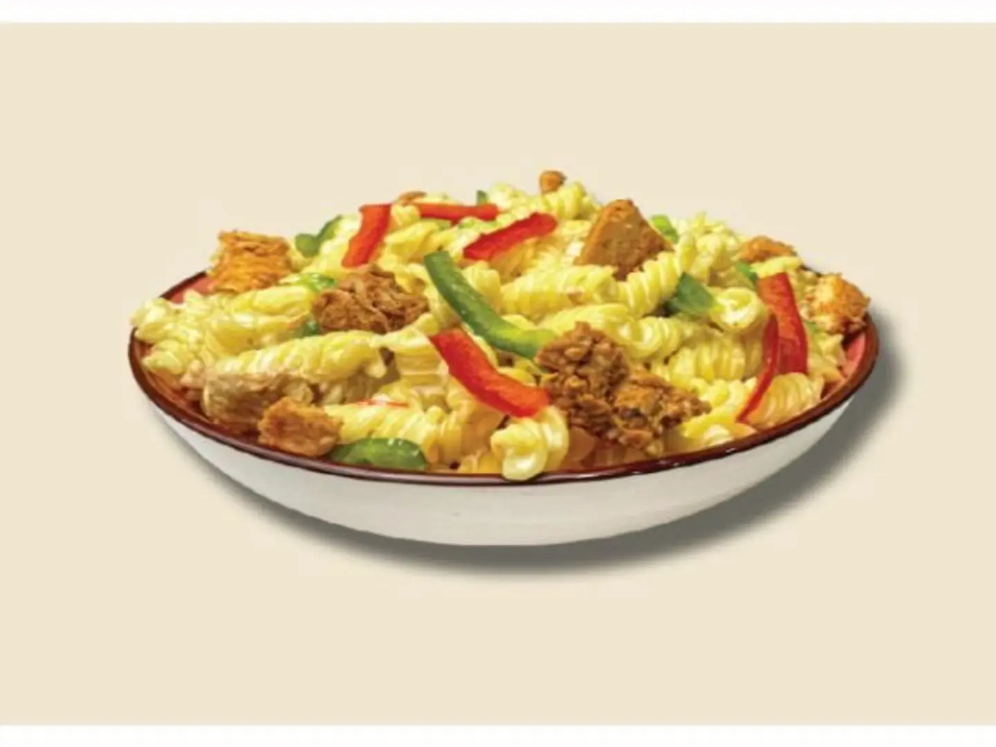 باستا بيضاء دجاج