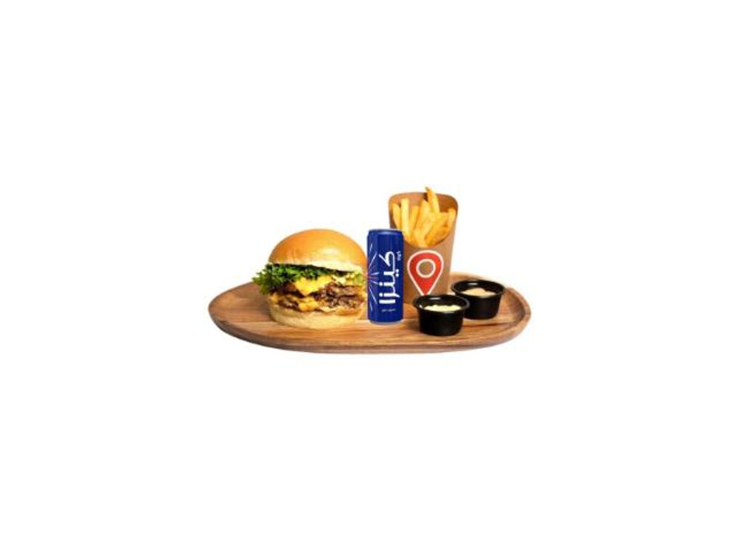 Double Beef Burger Meal