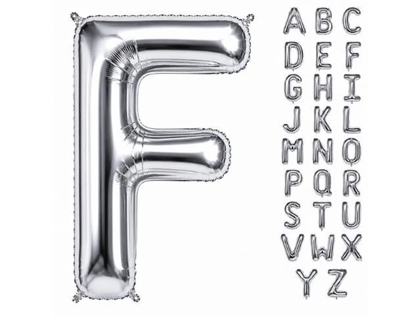 بالون فضي F
