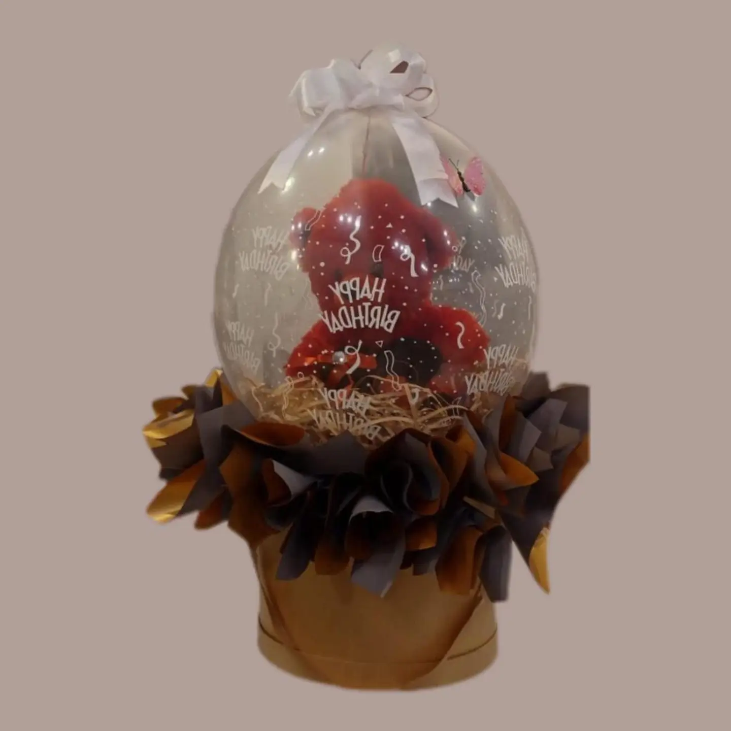 بالون مع دبدوب