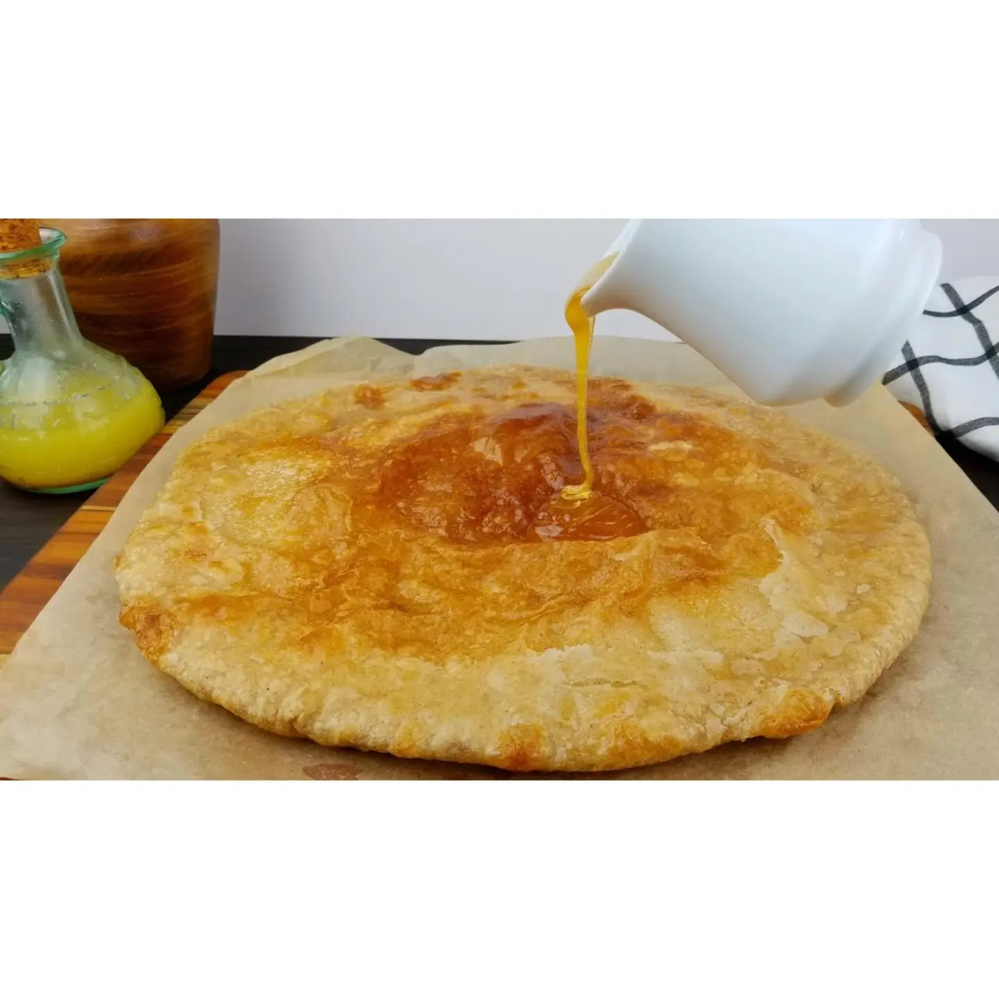 خبز ملوح بالسمن