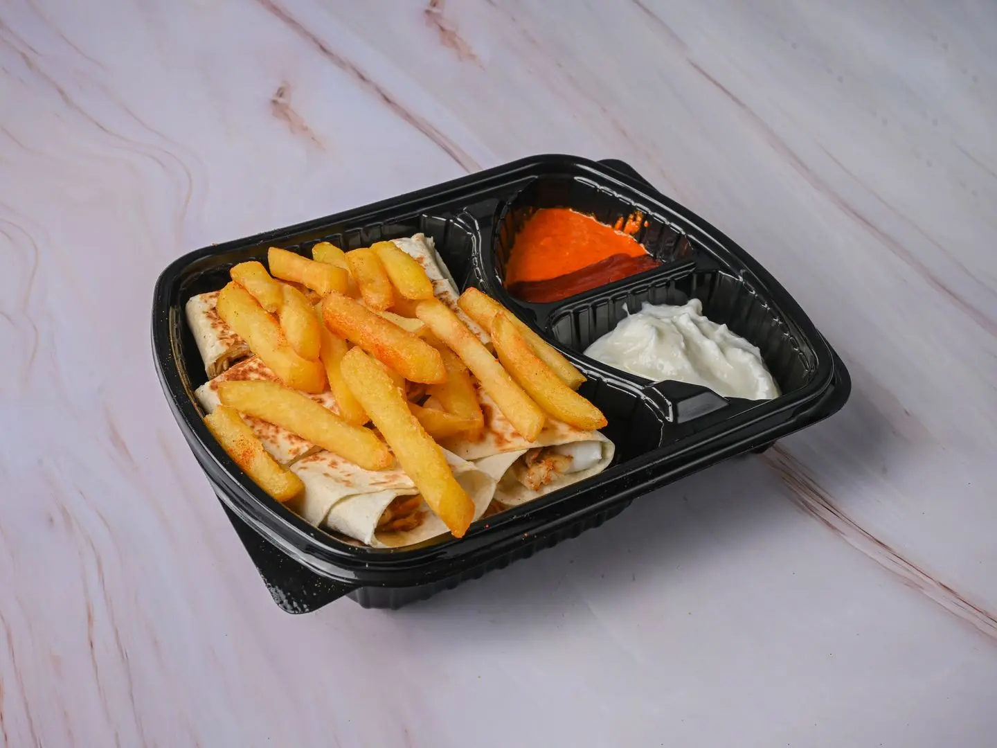 Double Arabic Chicken Shawarma