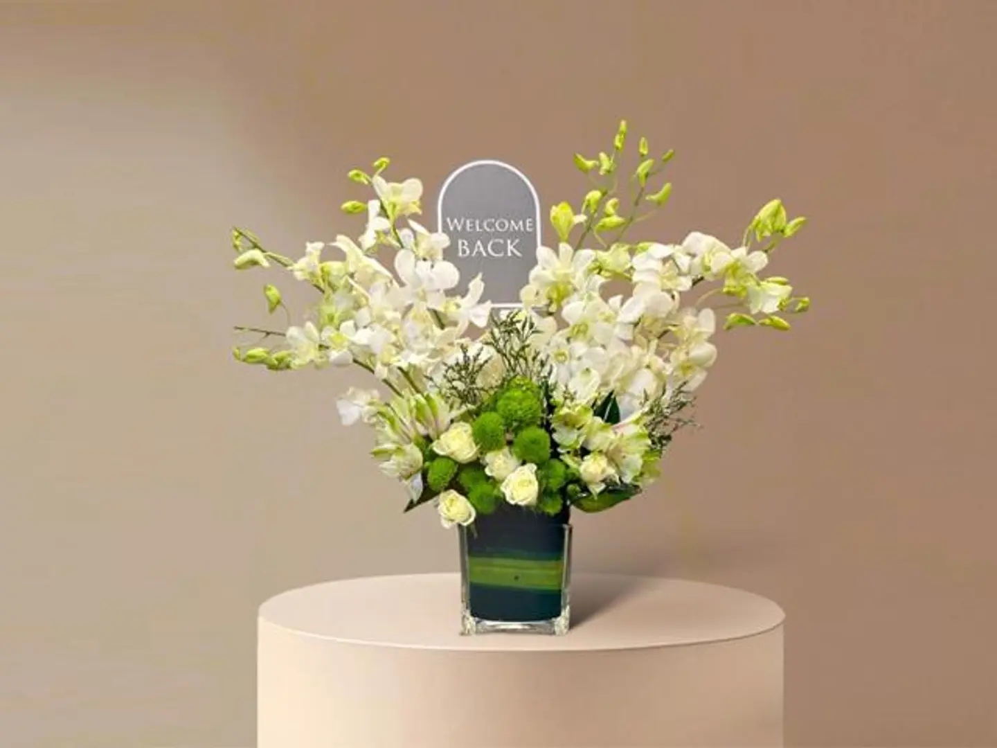 فازة زجاج شفاف1