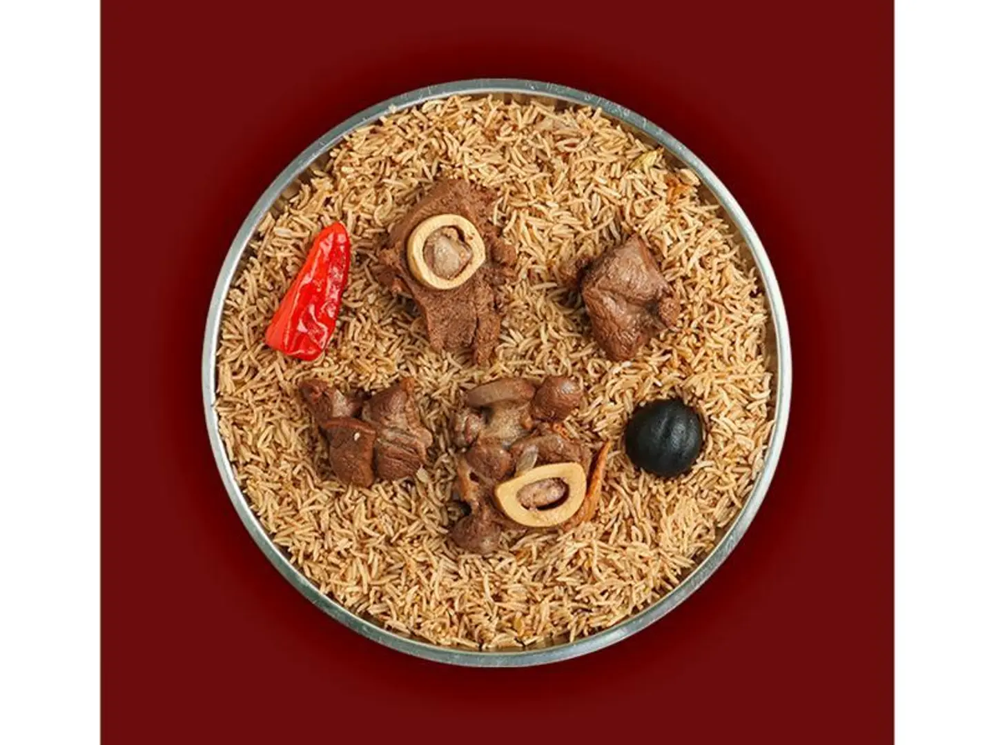 لحم حاشي ابو بنت احمر