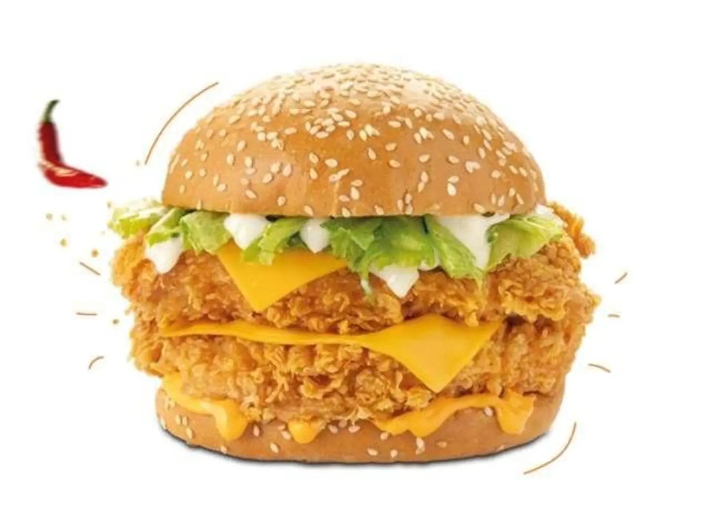 برجر زنجر دبل