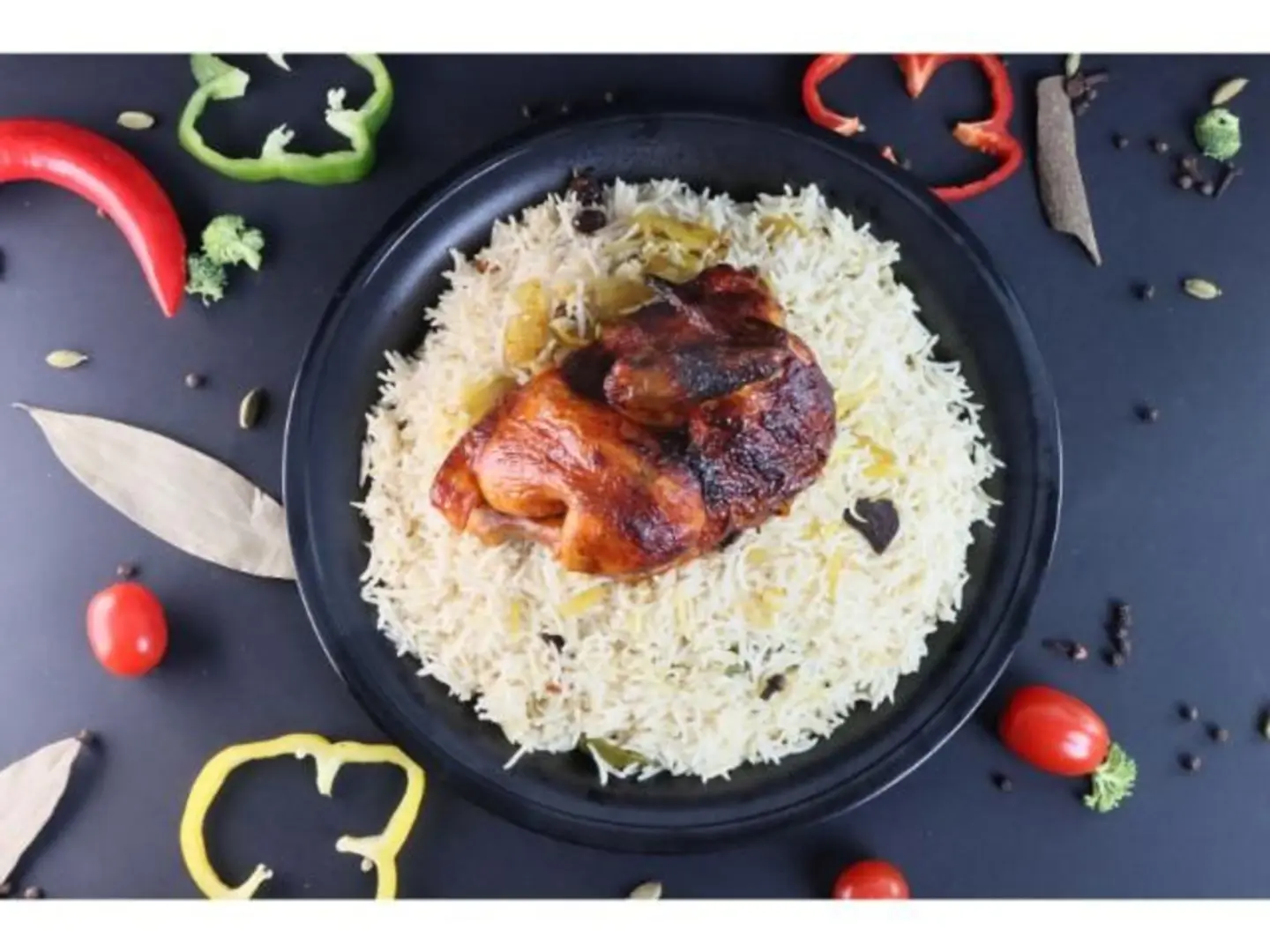 حبة شواية مع رز شعبي
