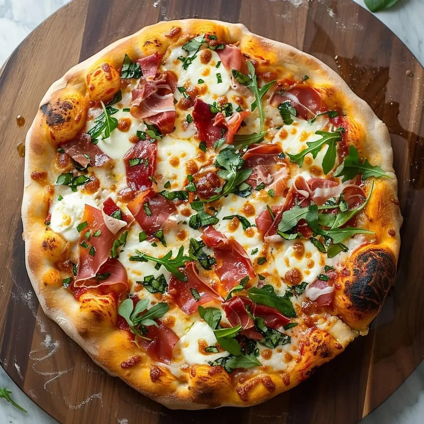 Beef Bresaola Pizza
