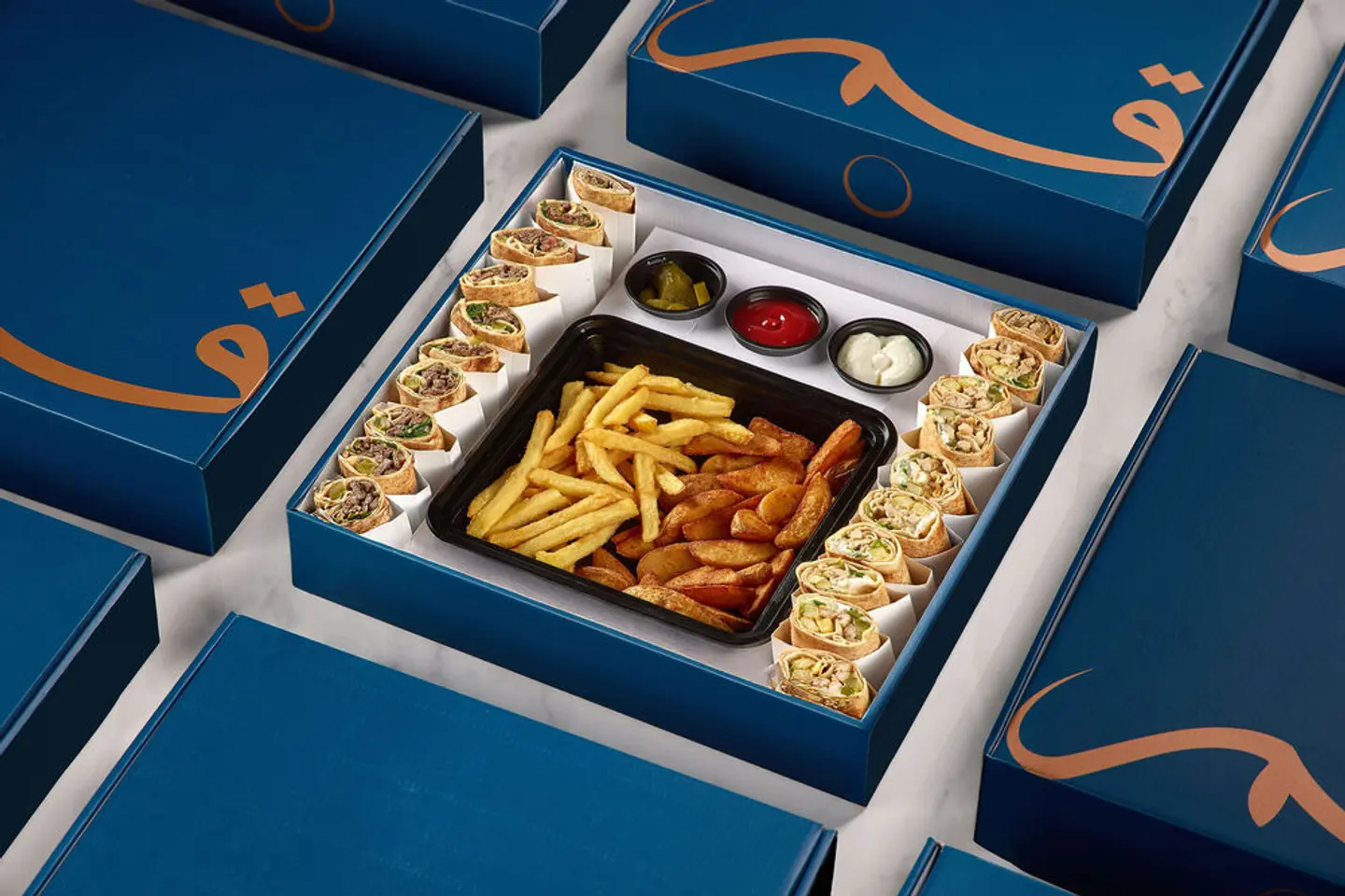 بوكس شاورما مشكل