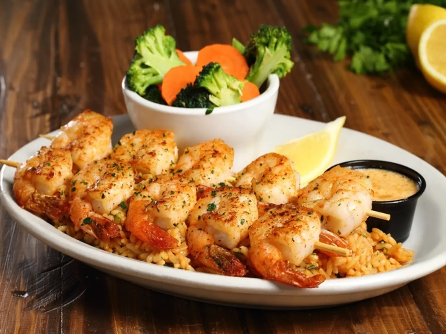Grilled Shrimp Dinner