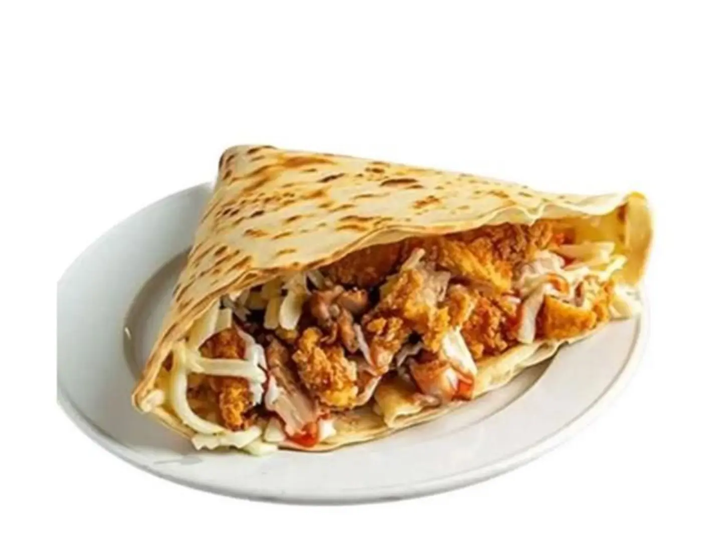 Mixed Chicken Crepe