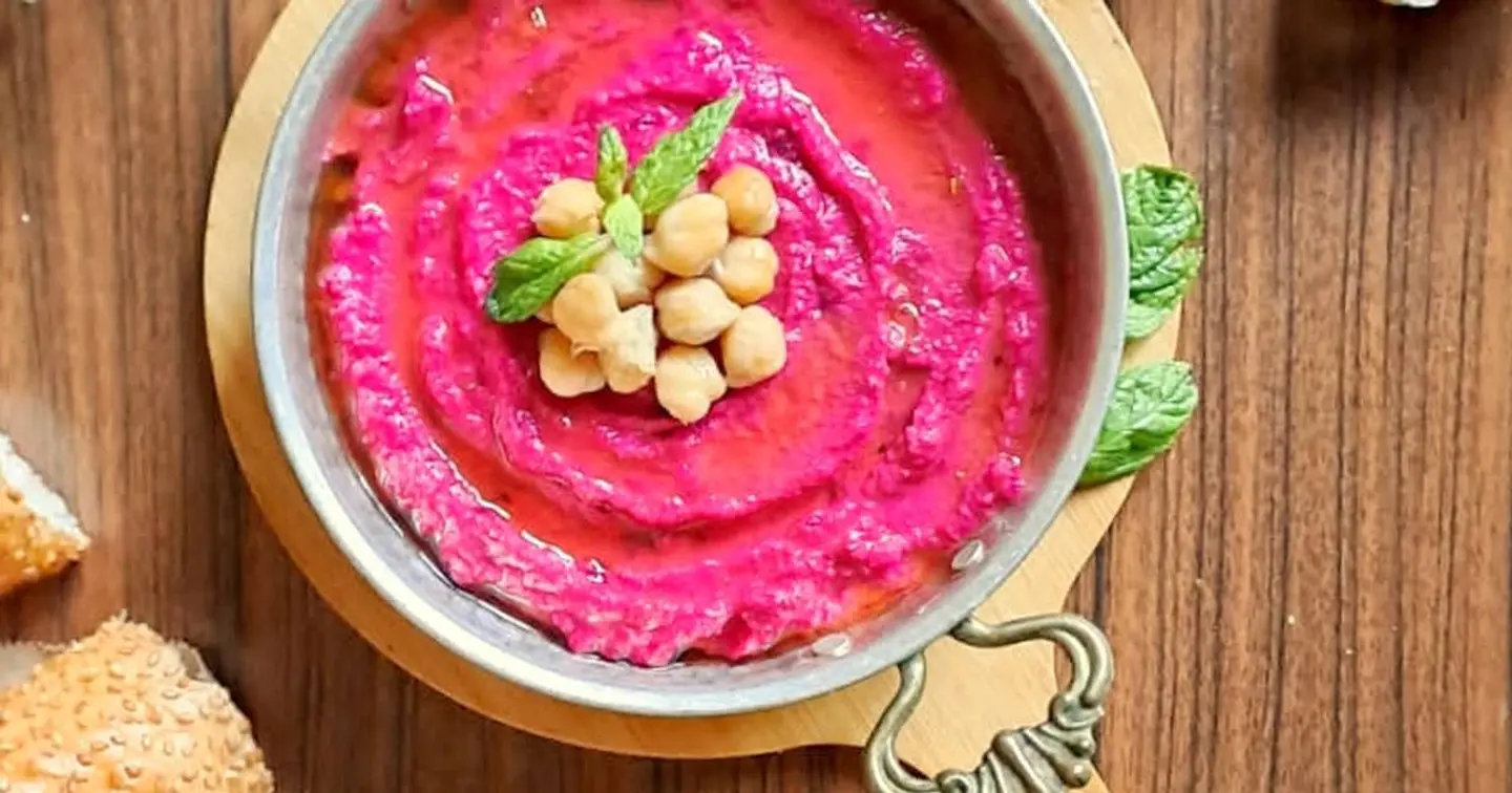 Hummus Jalapeno And Beet
