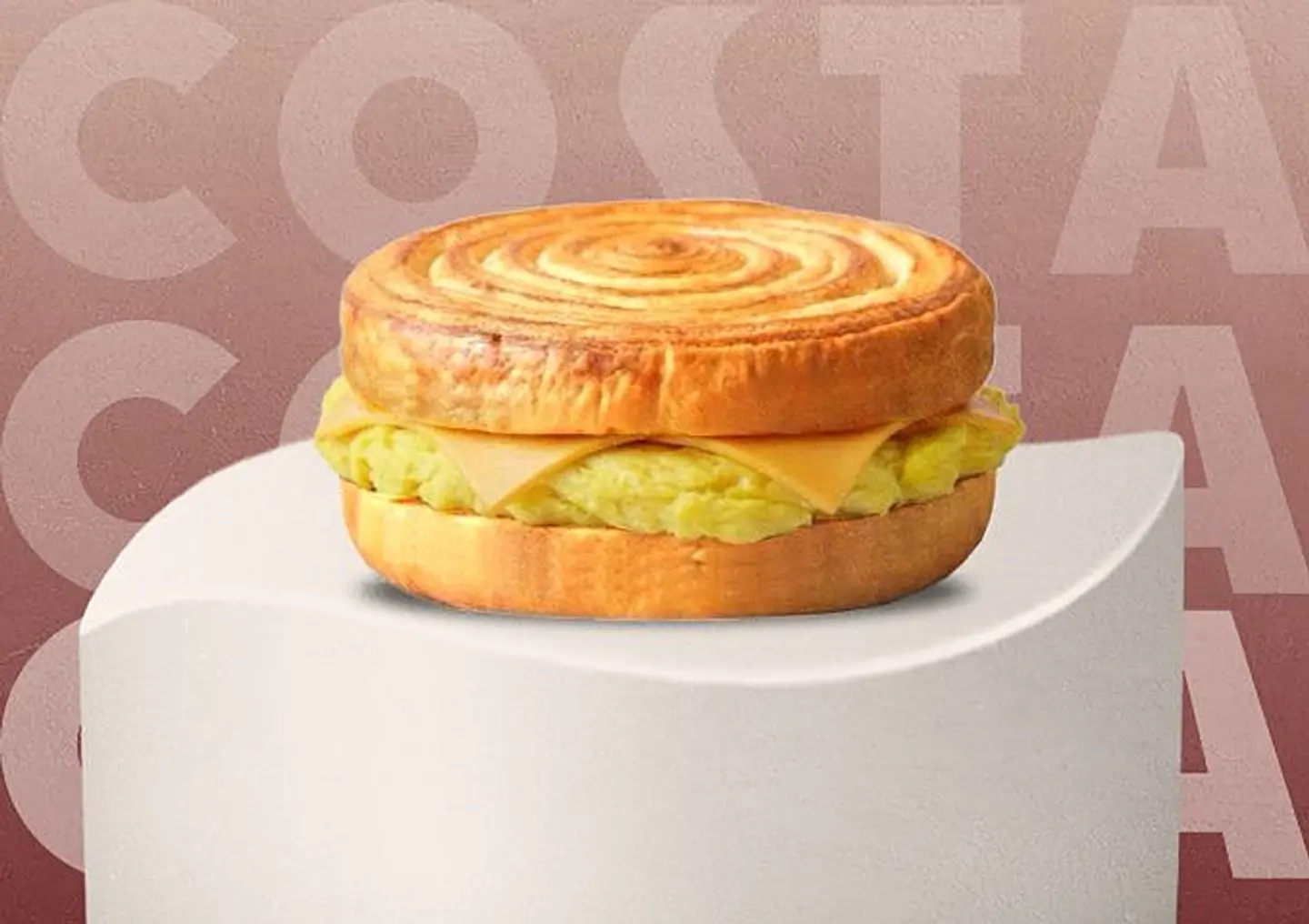 Egg & Cheese Croissant Sandwich