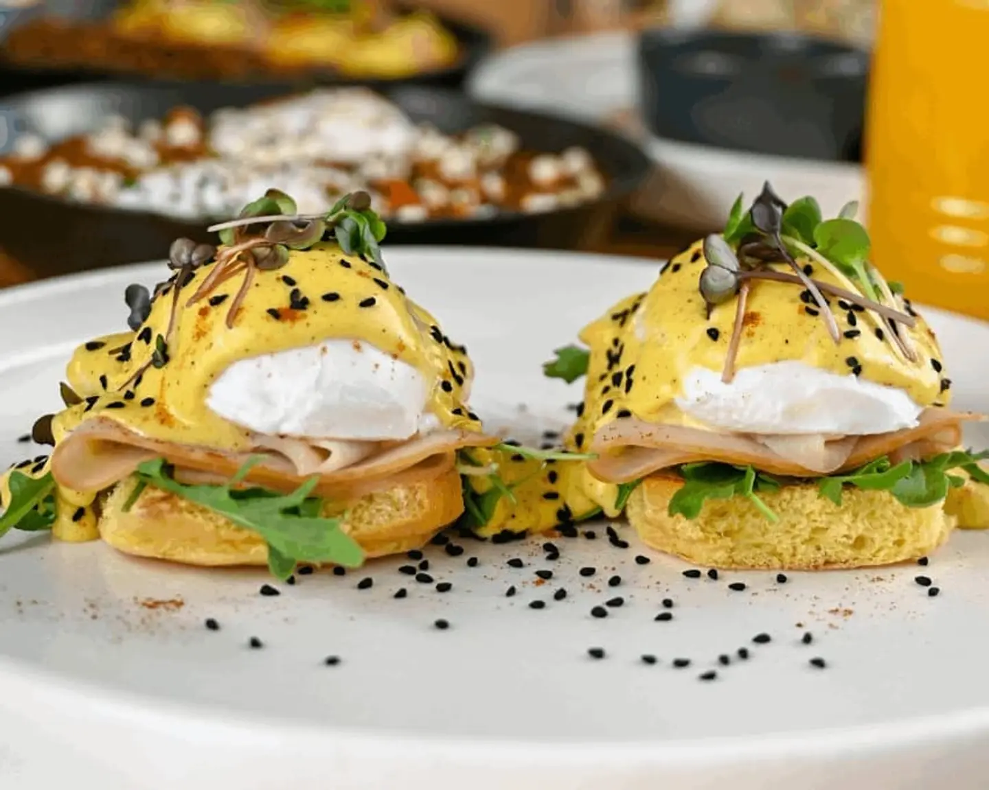 Egg Benedict Roast Turkey