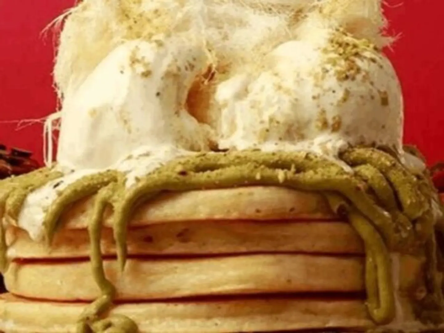 Pistachio Pancakes