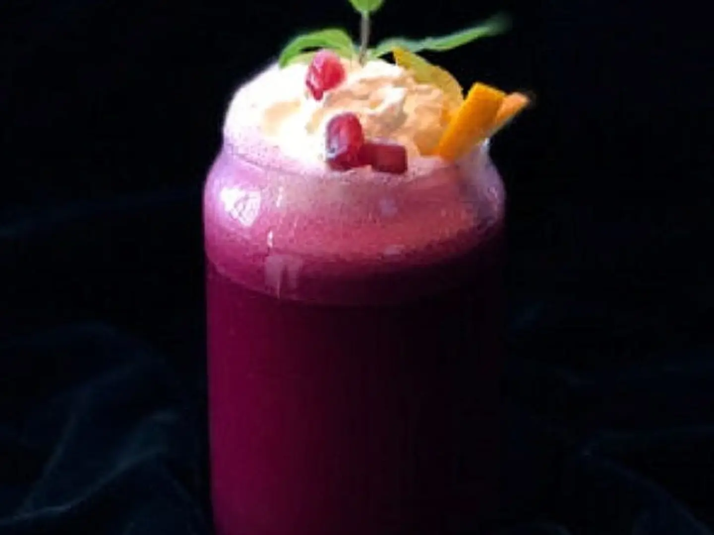 عصير الرمان الوردي