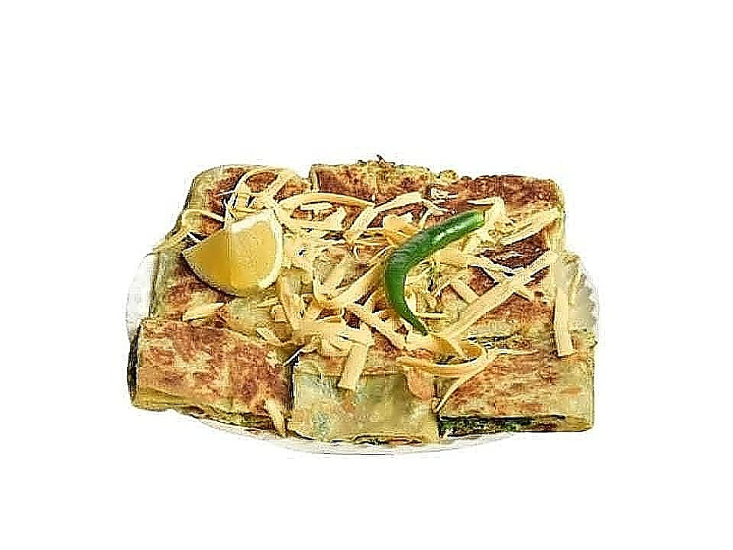 Vegetable Muttabaq With Cheese