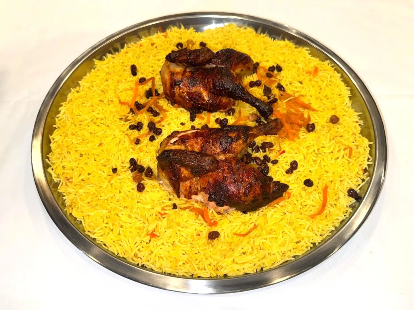 Grilled Chicken With Bukhari Rice
