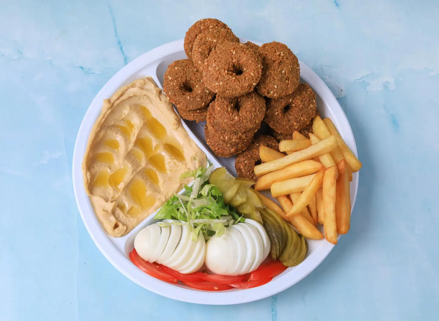 Mixed Falafel Plate