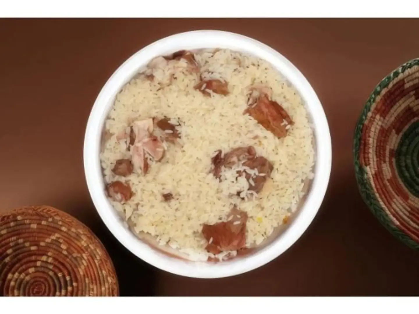 White Goat Meat With Abu Bint Rice