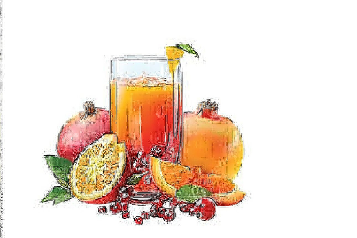Pomegranate And Orange
