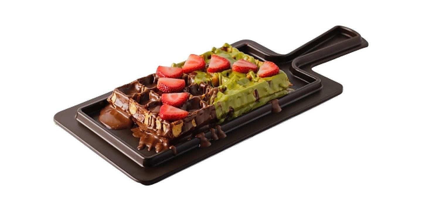 Nutella Pistachio Waffle