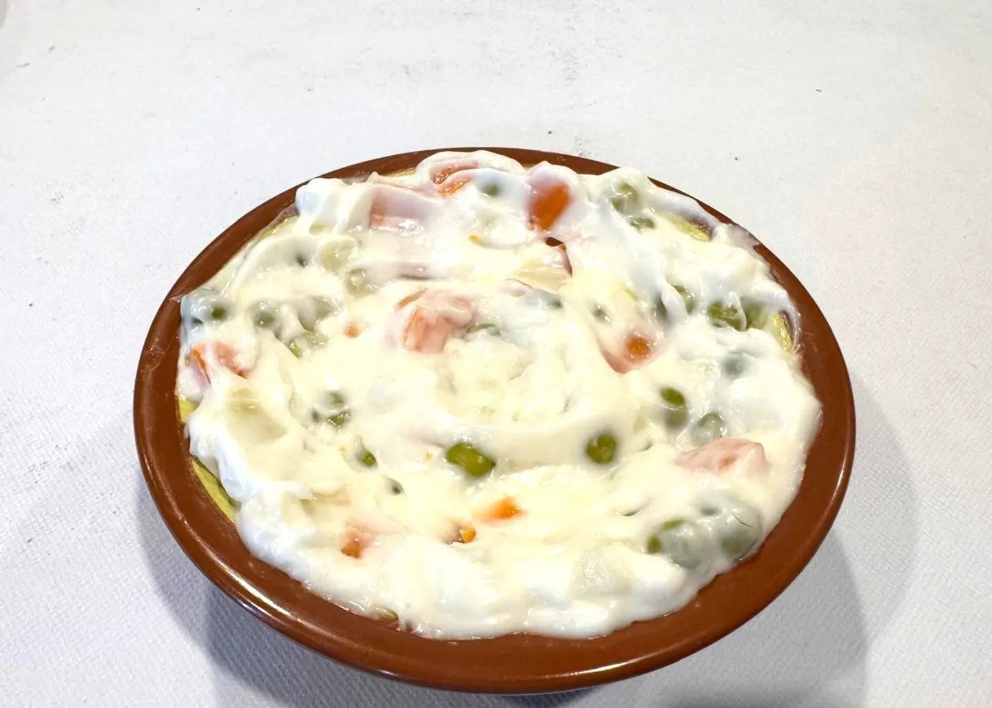 Mayonnaise Salad With Vegetables
