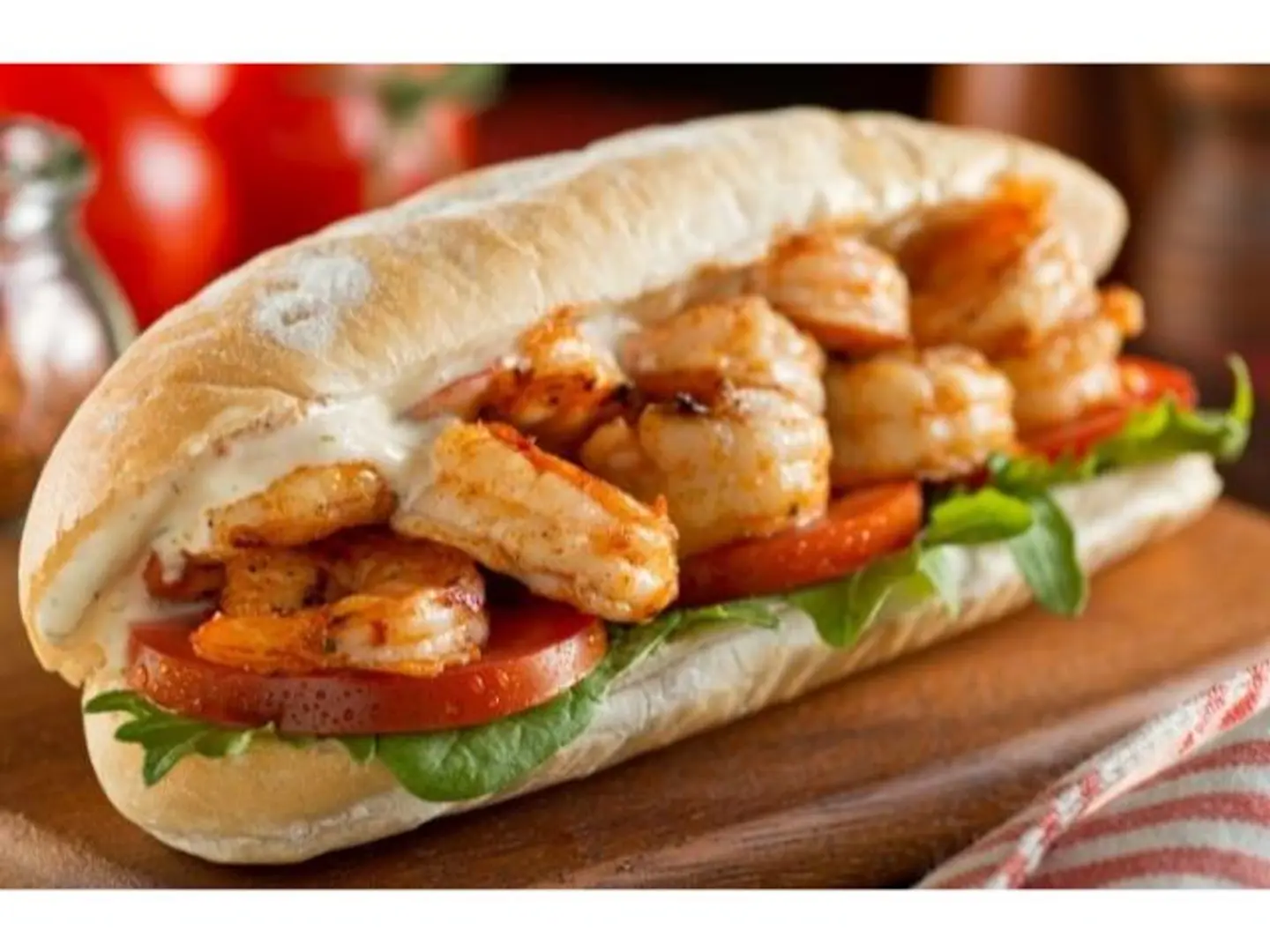 Small Shrimp Sandwich
