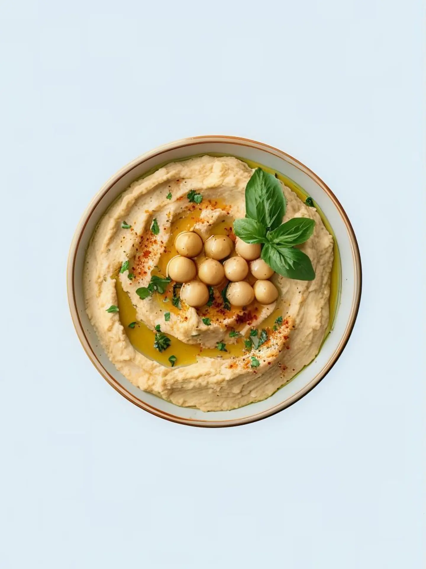 حمص مسبحة صحن صغير