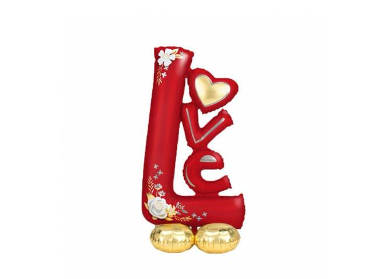 Love Letter L Shape Foil Balloon