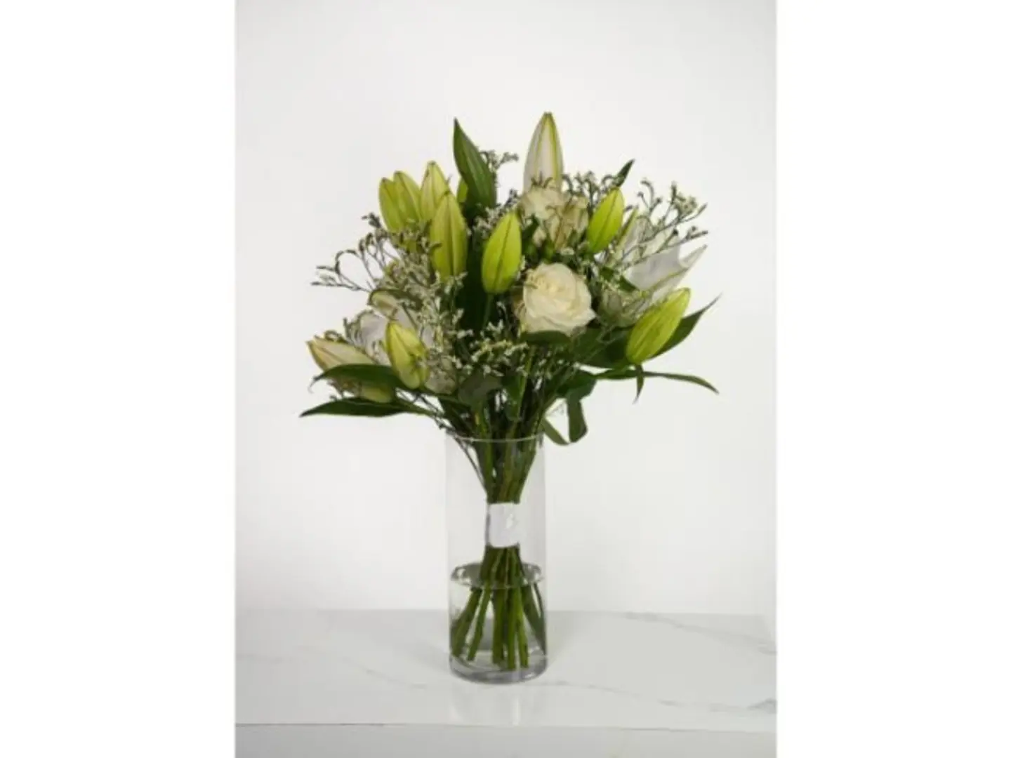 Spring White Vase