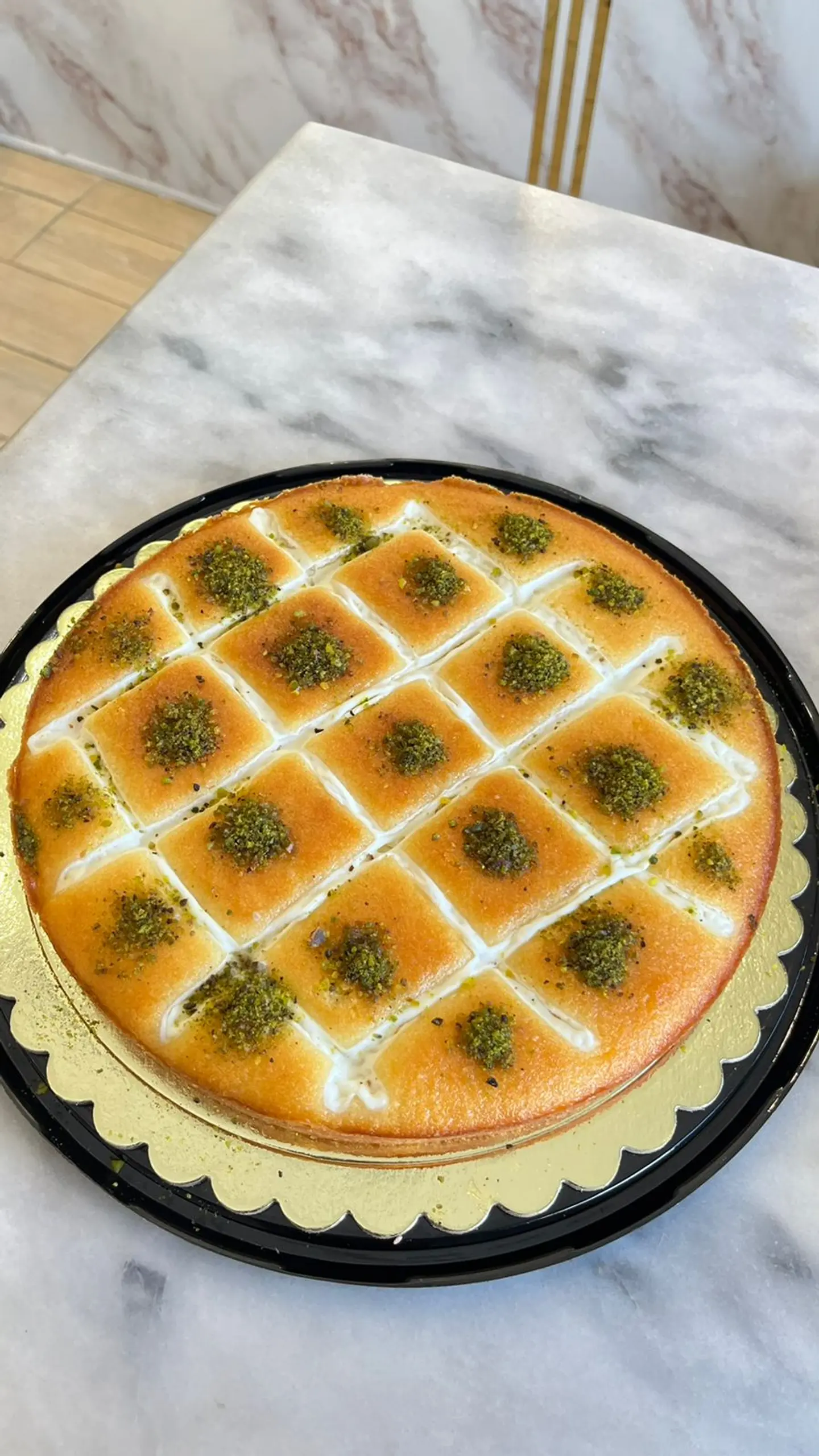 Basbousa With Cream
