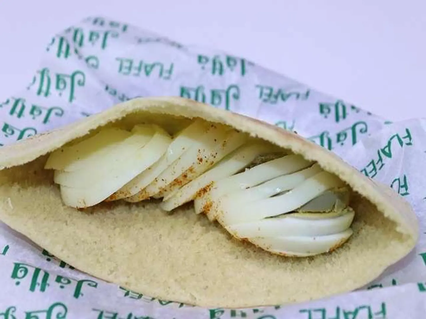 بيض مسلوق ساده